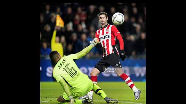 Gastón Pereiro está imparable en Holanda: hizo dos goles
