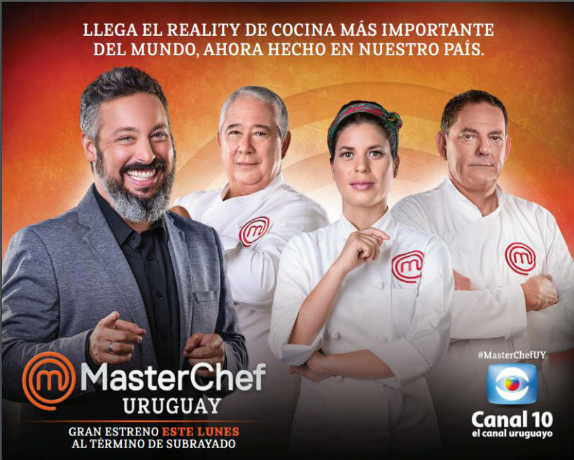 Este lunes comienza MasterChef Uruguay en Canal 10